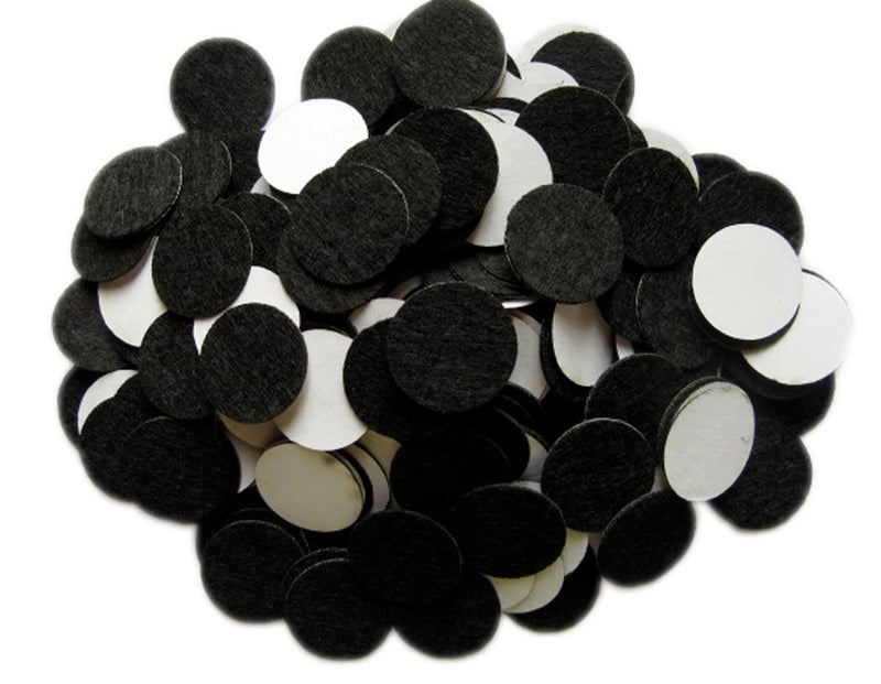 YYCRAFT 200 pcs of Adhesive Felt 1/2"(12mm) Circles for DIY and Sewing Handcraft Various Package Sizes Wholesale, Die Cut DIY Projects - Image 1
